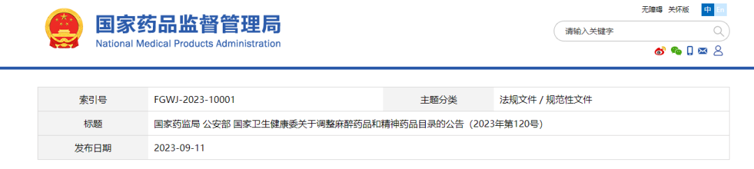 依托咪酯列入第二类精神药品目录！依托咪酯检测，势在必行